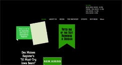 Desktop Screenshot of greatriverbrewery.com